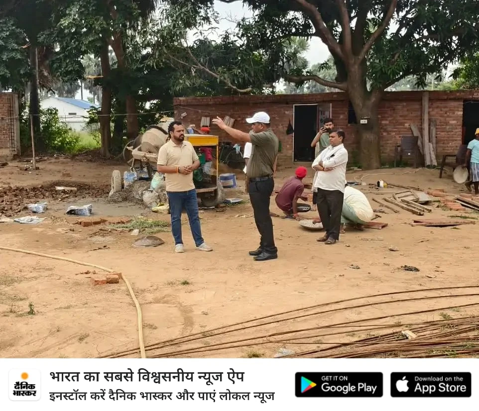 PREPARATIONS FOR CHHAT PUJA IN FULL SWING
