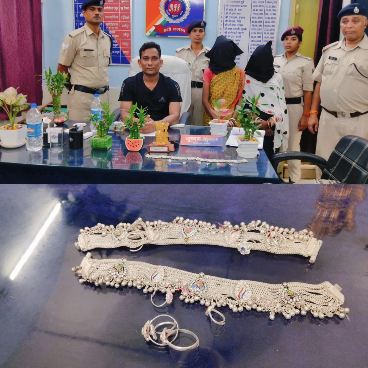 TWO WOMEN ARRESTED WITH JEWELRY