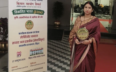 GOVERNOR FELICITATED SHWETA RAI