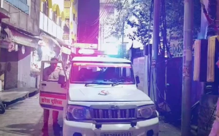 करवा चौथ पर पति की हर्ष फायरिंग से पत्नी घायल, गंभीर हालत में आगरा रेफर