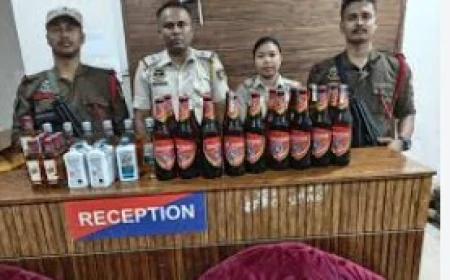 2570 LIRTRES OF IMFL SEIZED, HELPER ARRESTED