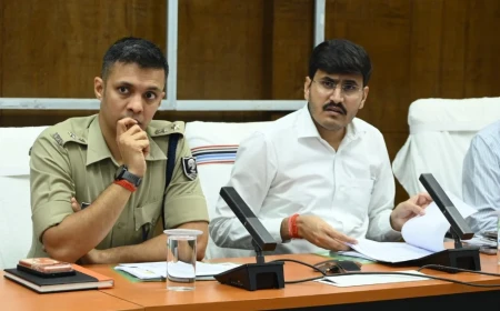 DM AND SP HELD A ROAD SAFETY COMMITTEE MEETING