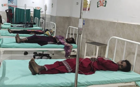 यूपी: अमेठी में खस्ता-चाट खाने से 17 लोग बीमार, मेडिकल कॉलेज में भर्ती