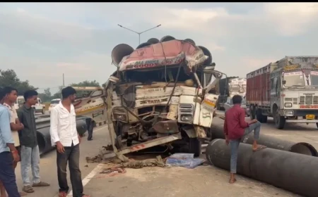 TRUCK DRIVER KILLED